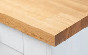 Deterra Solid Oak Real Wood Kitchen Worktops 22mm (T) - Hardware > Building Materials > Countertops