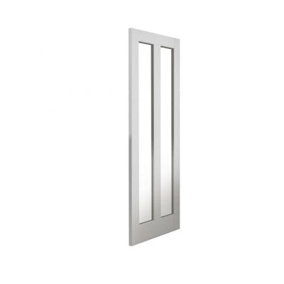 Dominica White Primed Glazed Internal Door - All Sizes -