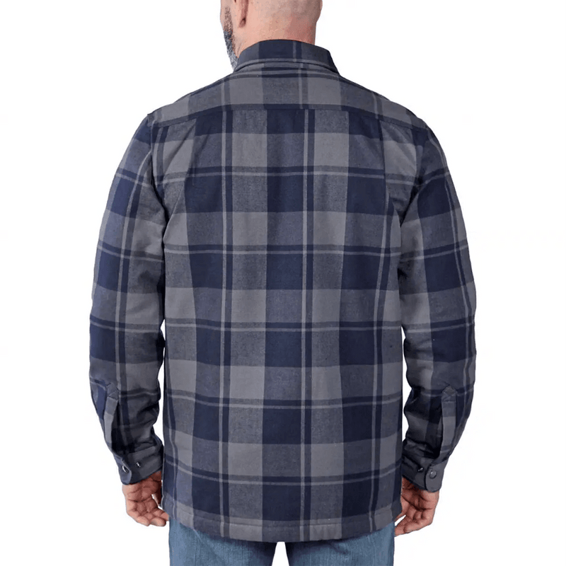Carhartt 105939 Relaxed Fit Heavyweight Flannel Sherpa-Lined Shirt Jac - SHIRTS