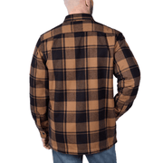 Carhartt 105939 Relaxed Fit Heavyweight Flannel Sherpa-Lined Shirt Jac - SHIRTS