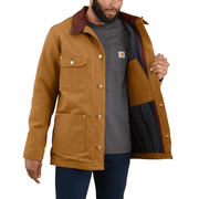 Carhartt 103825 Loose Fit Firm Duck Blanket Lined Chore Coat - JACKETS & COATS