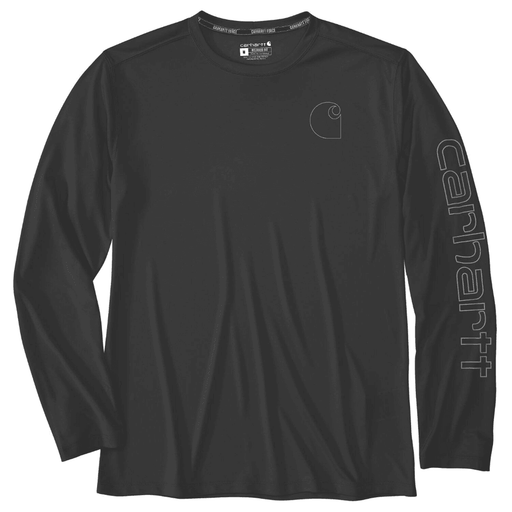 Carhartt 107202 Force Sun Defender Lightweight Long-Sleeve Logo Graphic T-Shirt - Apparel & Accessories > Clothing > Clothing Tops > T-Shirts T-SHIRTS