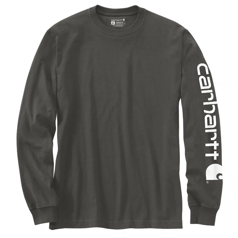 Carhartt EK231 Relaxed Fit Heavyweight Long Sleeve Graphic T-Shirt Top - Apparel & Accessories > Clothing > Clothing Tops > T-Shirts T-SHIRTS