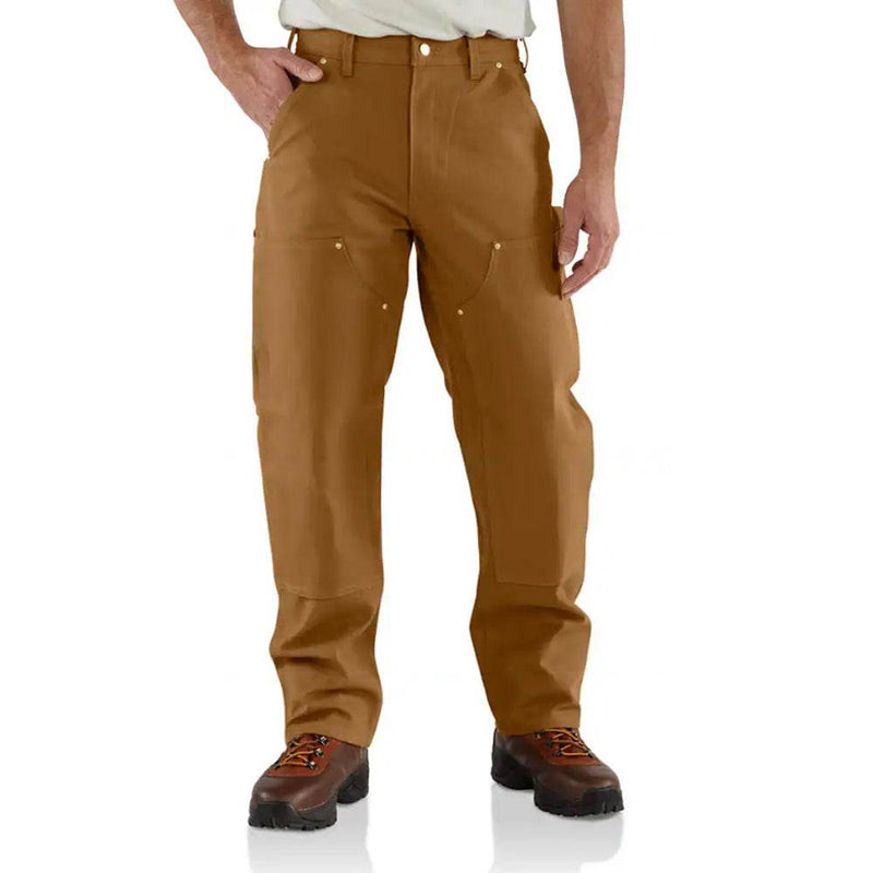 Carhartt B01 Loose Fit Firm Duck Double-Front Utility Work Pant Carhartt Brown, 36" Waist 30" Leg - Apparel & Accessories > Clothing > Pants > Cargo Pants SALE TROUSERS