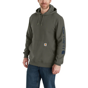 Carhartt K288 Loose Fit Midweight Logo Sleeve Graphic Hoodie NEW 2025 COLOURS - Apparel & Accessories > Clothing > Clothing Tops > Hoodies HOODIES