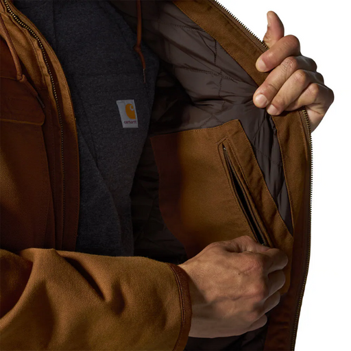 Carhartt 106980 Washed Duck Bartlett Active Jac - Apparel & Accessories > Clothing > Outerwear > Coats & Jackets > Windbreakers JACKETS & COATS