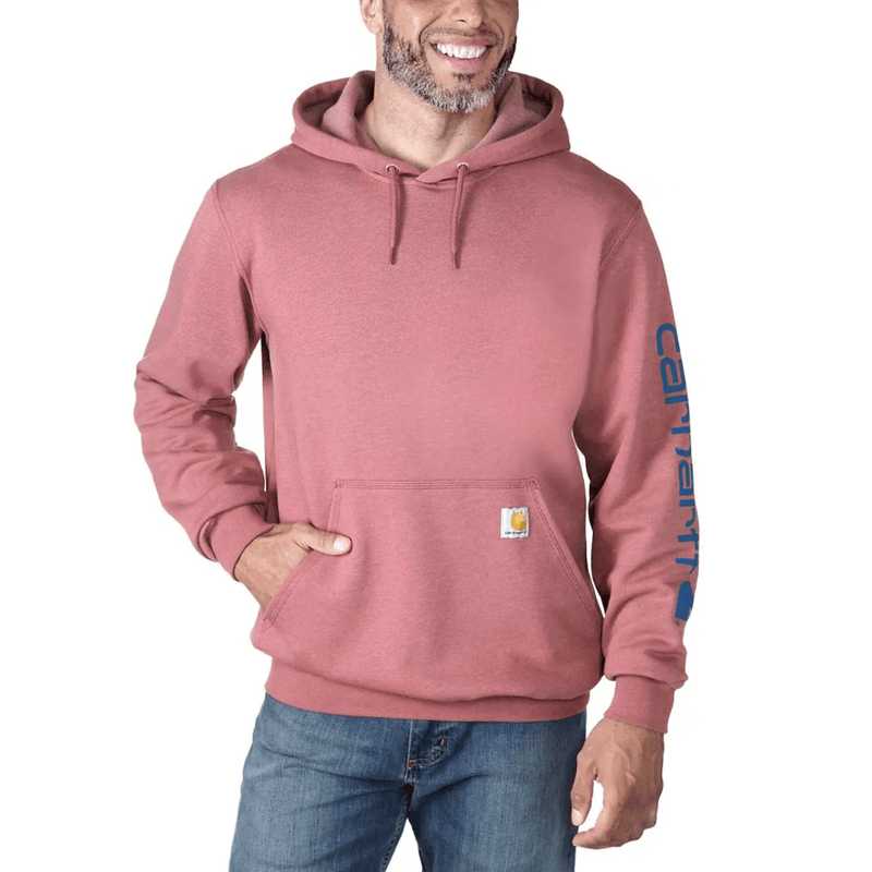 Carhartt K288 Loose Fit Midweight Logo Sleeve Graphic Hoodie NEW 2025 COLOURS - Apparel & Accessories > Clothing > Clothing Tops > Hoodies HOODIES