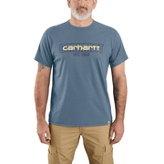 Carhartt 106653 Force Relaxed Fit Mid-Weight Short Sleeve Logo Graphic T-Shirt - Apparel & Accessories > Clothing T-SHIRTS