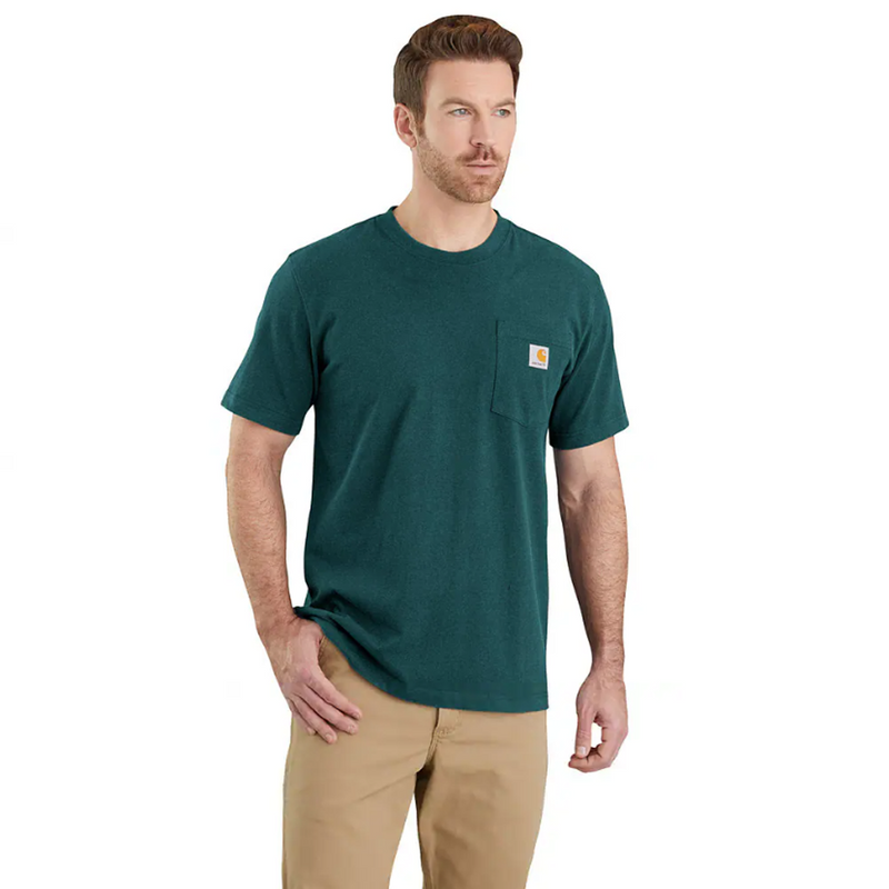 Carhartt 103296 Relaxed Fit Heavyweight Short Sleeve K87 Pocket T-Shirt - Apparel & Accessories > Clothing > Clothing Tops > T-Shirts T-SHIRTS