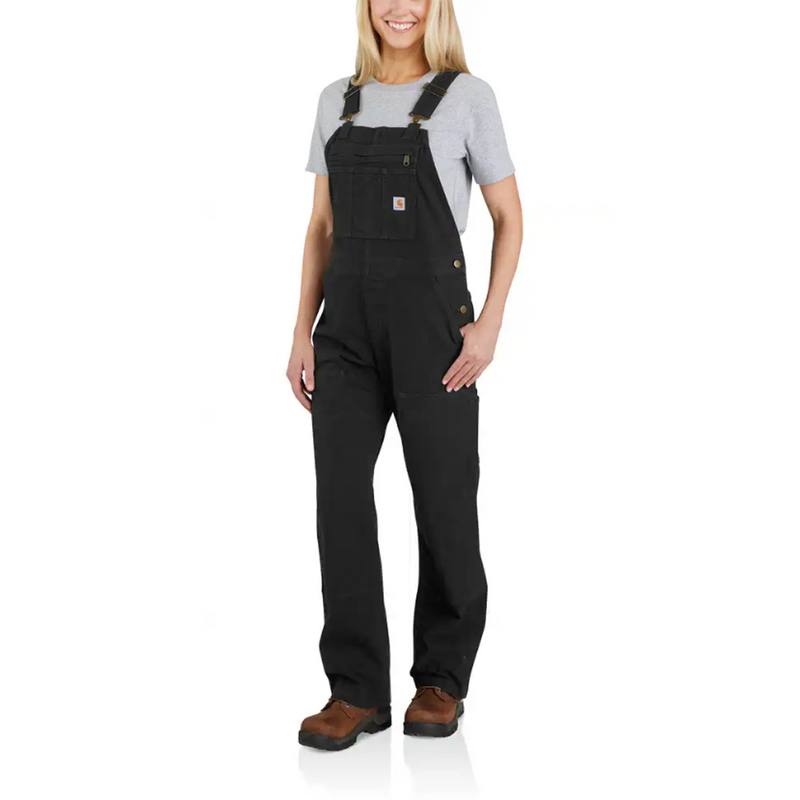Carhartt 102438 Women's Rugged Flex Loose Fit Canvas Bib Overall - Apparel & Accessories > Clothing > One-Pieces WOMENS TROUSERS