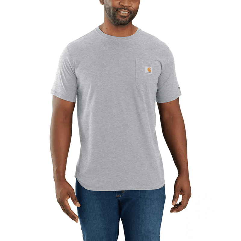 Carhartt 106652 Force Relaxed Fit Midweight Short-Sleeve Pocket T-Shirt - Apparel & Accessories > Clothing > Clothing Tops > T-Shirts T-SHIRTS