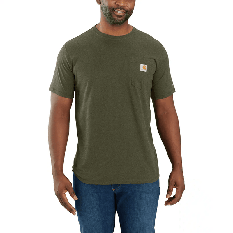 Carhartt 106652 Force Relaxed Fit Midweight Short-Sleeve Pocket T-Shirt - Apparel & Accessories > Clothing > Clothing Tops > T-Shirts T-SHIRTS