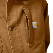 Carhartt 106675 Loose Fit Firm Duck Blanket-Lined Chore Coat - Apparel & Accessories > Clothing > Outerwear > Coats & Jackets JACKETS & COATS
