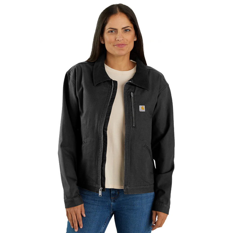 Carhartt 106208 Women's Rugged Flex Relaxed Fit Canvas Detroit Jacket - Apparel & Accessories > Clothing > Outerwear > Coats & Jackets WOMENS JACKETS