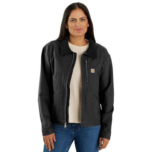 Carhartt 106208 Women's Rugged Flex Relaxed Fit Canvas Detroit Jacket - Apparel & Accessories > Clothing > Outerwear > Coats & Jackets WOMENS JACKETS