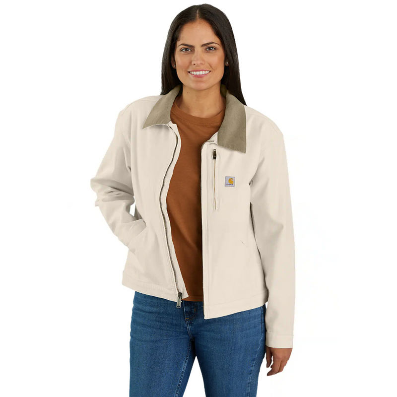 Carhartt 106208 Women's Rugged Flex Relaxed Fit Canvas Detroit Jacket - Apparel & Accessories > Clothing > Outerwear > Coats & Jackets WOMENS JACKETS
