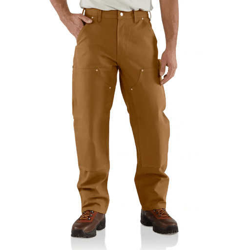 Carhartt 106679 B01 Loose Straight Firm Duck Double Front Dungaree - Apparel & Accessories > Clothing > Uniforms > Contractor Pants & Coveralls BASIC & REAPER TROUSERS