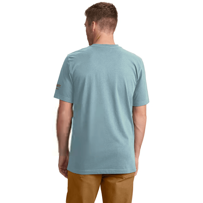 Carhartt 106774 Relaxed Fit Lightweight Short-Sleeve Hamilton Graphic T-Shirt - Apparel & Accessories > Clothing > Clothing Tops > T-Shirts T-SHIRTS