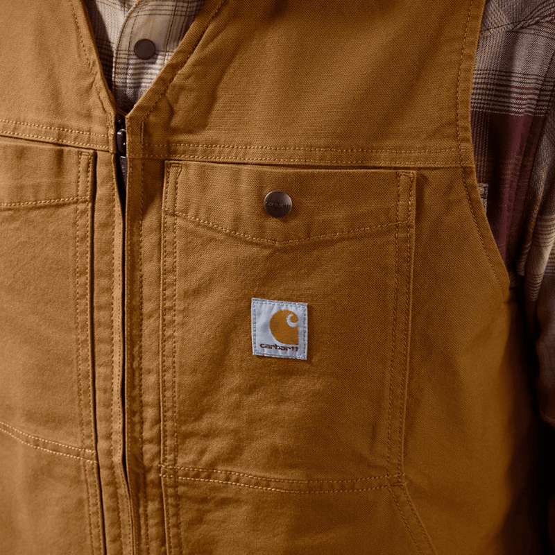 Carhartt 106783 Montana Relaxed Fit Duck Vest - Apparel & Accessories > Clothing > Outerwear > Vests BODYWARMERS