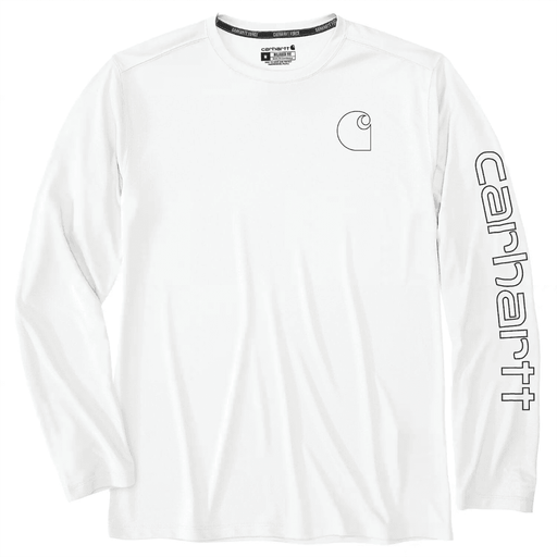 Carhartt 107202 Force Sun Defender Lightweight Long-Sleeve Logo Graphic T-Shirt - Apparel & Accessories > Clothing > Clothing Tops > T-Shirts T-SHIRTS