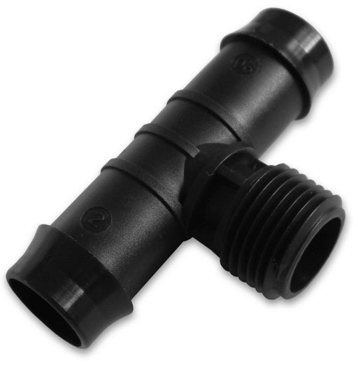 Antelco Threaded Tee 19 mm Line x 3/4" BSPM - Home & Garden > Lawn & Garden > Watering & Irrigation Garden watering