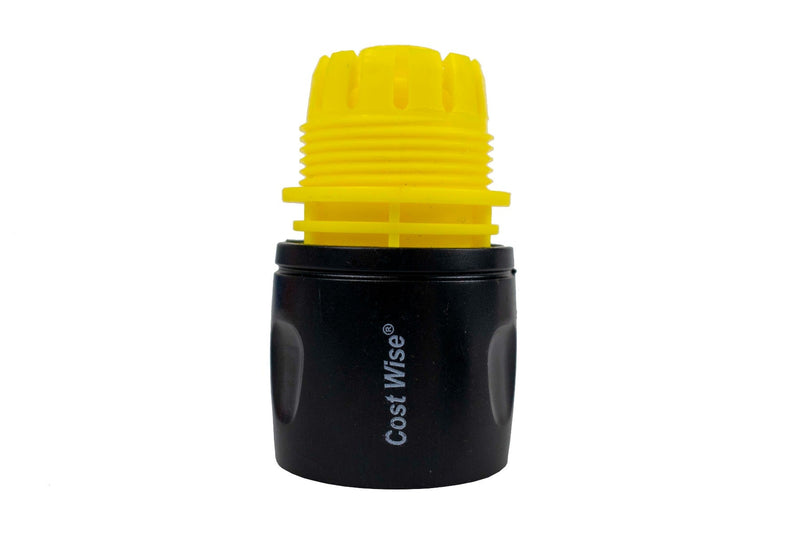 Female Hose Connector, 1/2" or 5/8" Hose, Yellow - Home & Garden > Lawn & Garden Garden watering