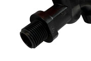 3/4" BSPM Plastic Tap Black/Orange - Home & Garden > Lawn & Garden Garden watering