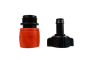 Female Hose Connector with Male 13mm Barb - Home & Garden > Lawn & Garden > Watering & Irrigation Garden watering