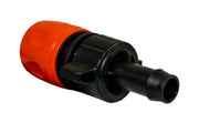 Female Hose Connector with Male 13mm Barb - Home & Garden > Lawn & Garden > Watering & Irrigation Garden watering