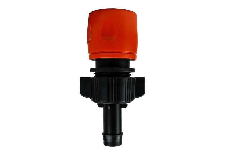 Female Hose Connector with Male 13mm Barb - Home & Garden > Lawn & Garden > Watering & Irrigation Garden watering