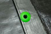 Tarp Eyelets Pack of 10 Green - Hardware > Hardware Accessories > Tarps Tarpaulins