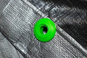 Tarp Eyelets Pack of 10 Green - Hardware > Hardware Accessories > Tarps Tarpaulins