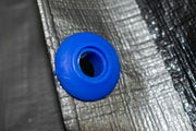 Tarp Eyelets Pack of 10 Blue - Hardware > Hardware Accessories > Tarps Tarpaulins