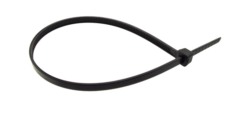 100 Cable Ties (4.8mm x 300mm) Black - Electronics > Electronics Accessories > Cable Management > Wire & Cable Ties Cable ties