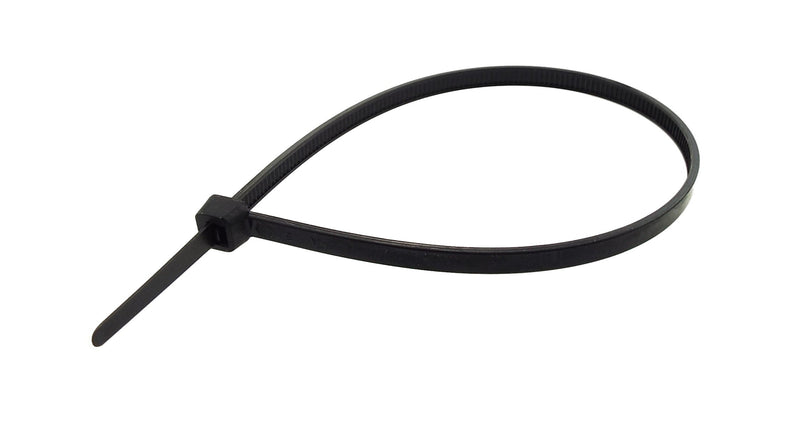 100 Cable Ties (4.8mm x 250mm) Black - Electronics > Electronics Accessories > Cable Management > Wire & Cable Ties Cable ties