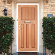 DX 30's Style Hardwood M&T External Door - 2083mm x 864mm -
