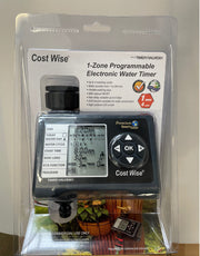 Cost Wise Single Outlet Water Timer - Home & Garden > Lawn & Garden > Watering & Irrigation > Sprinkler Accessories > Sprinkler Controls Garden watering