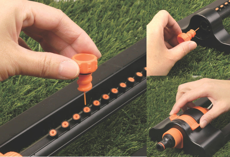 Compact Oscillating Sprinkler Eco Line - Home & Garden > Lawn & Garden > Watering & Irrigation > Sprinklers & Sprinkler Heads > Sprinklers Garden watering