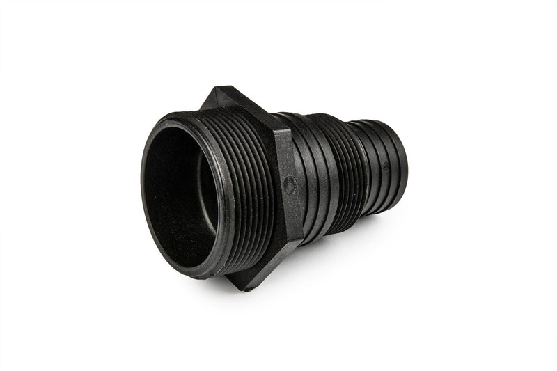 Tank Connector 2"BSPM - 2" Barb - 1.5"BSPM - 1.5" Barb - Home & Garden > Decor > Fountains & Ponds > Fountain & Pond Accessories Tech Hose & Fittings