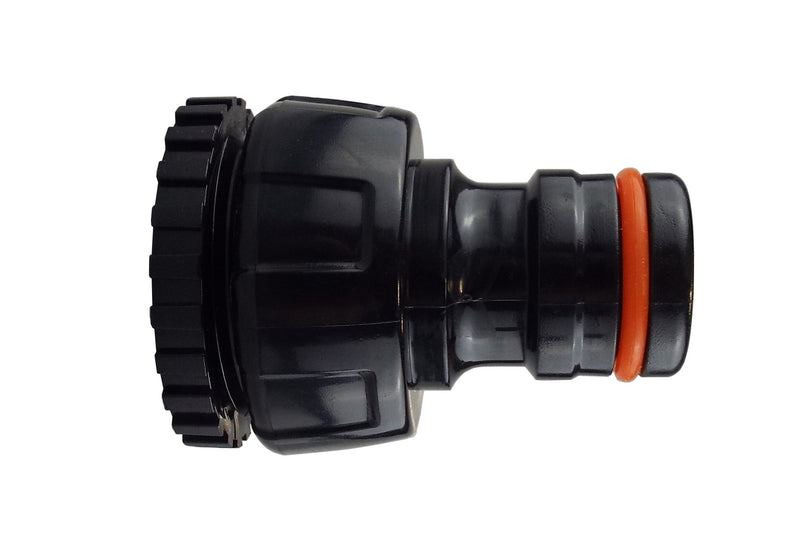 Female Tap Connector 1"-3/4" BSPF Max Flo Black/Orange - Home & Garden > Lawn & Garden Garden watering