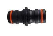 Two Way Connector Male - Max Flo Black/Orange - Home & Garden > Lawn & Garden Garden watering