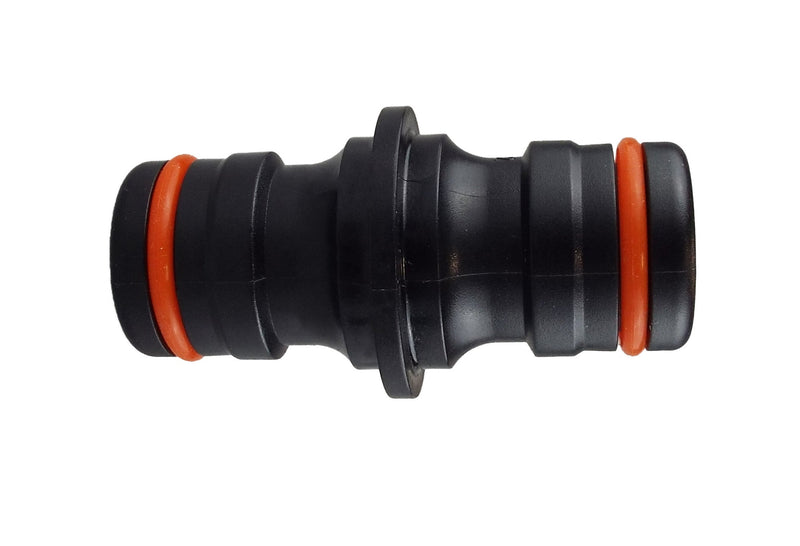 Two Way Connector Male - Max Flo Black/Orange - Home & Garden > Lawn & Garden Garden watering