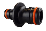 Two Way Adaptor Max Flo to Standard Snap-On Male Black/Orange - Home & Garden > Lawn & Garden Garden watering