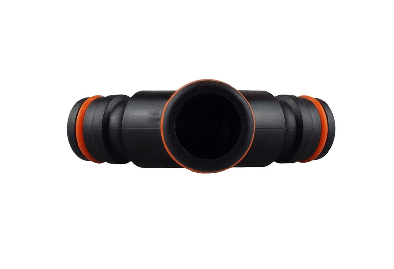 Three Way Splitter Max Flo, Black/Orange - Home & Garden > Lawn & Garden Garden watering