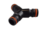 Three Way Splitter Max Flo, Black/Orange - Home & Garden > Lawn & Garden Garden watering