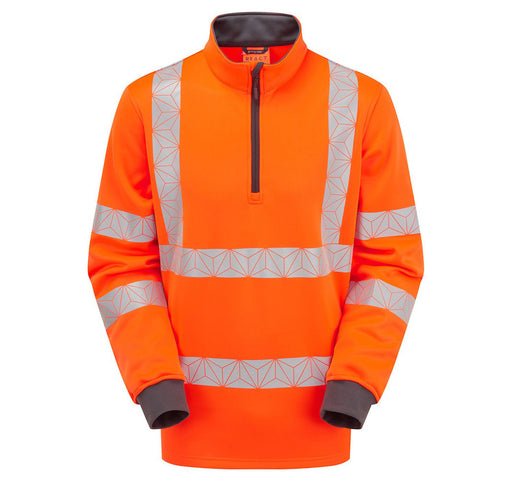 PULSAR RCT804 / RCT805 React GRS 1/4 Zip Hi-Vis Sweatshirt - Apparel & Accessories > Clothing > Activewear > Activewear Sweatshirts & Hoodies > Sweatshirts HI-VIS SWEATSHIRTS & HOODIES