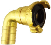 Claw Brass - Swivel Elbow 1" Hose - Home & Garden > Lawn & Garden > Watering & Irrigation > Garden Hose Fittings & Valves Tech Hose & Fittings