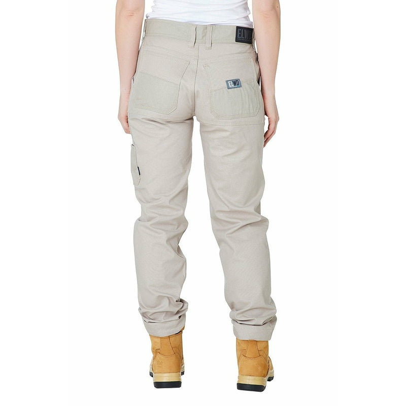 Elwood Ladies Basic Trouser - Light Stone - Apparel & Accessories > Clothing > Pants Trousers