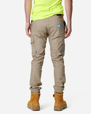 Elwood Men's Elastic Waist Cuffed Trouser - Apparel & Accessories > Clothing > Pants Trousers