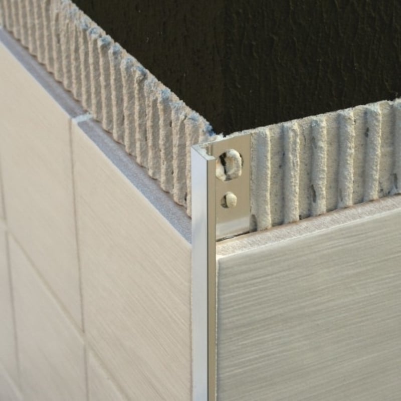 ESA Aluminium Quadrant Trim - All Sizes - Tiling
